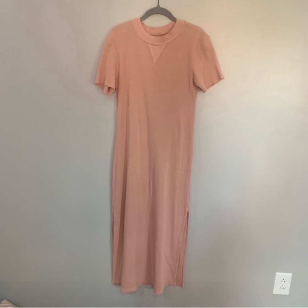MATE the Label Blush Pink Midi Dress - Picture 2 of 5